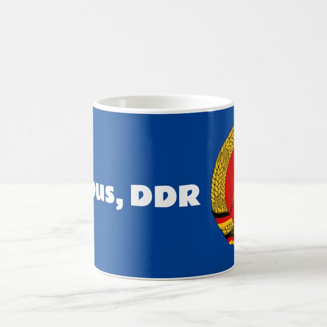 Mug Cottbus, Allemagne de l'Est (DDR, RDA) Ossi (Centre)