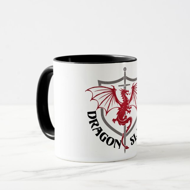 Mug Couche de dragon (Devant gauche)