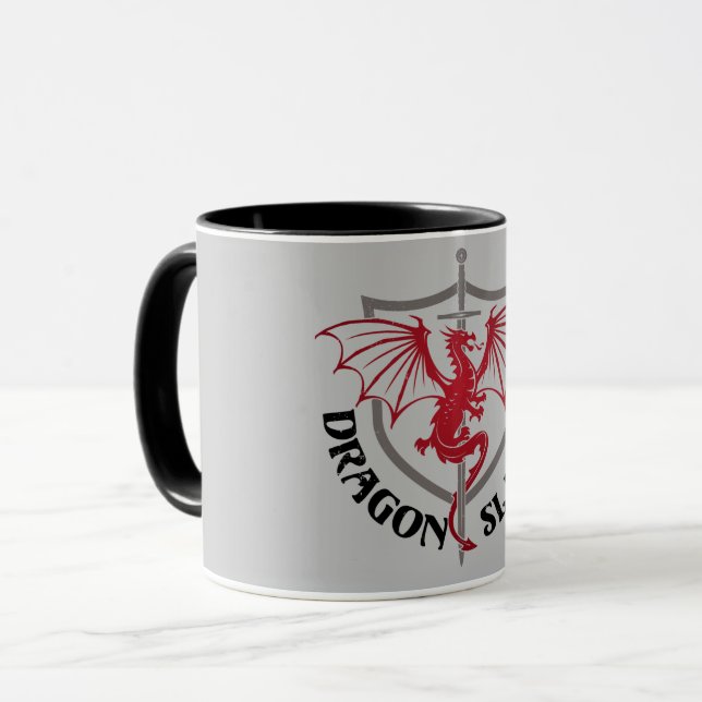 Mug Couche de dragon (Devant gauche)