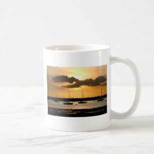 Mug Coucher de soleil à Bosham Harbour, West Sussex, A