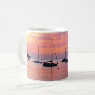 Mug Coucher de soleil à Ibiza sur la baie de Portinatx