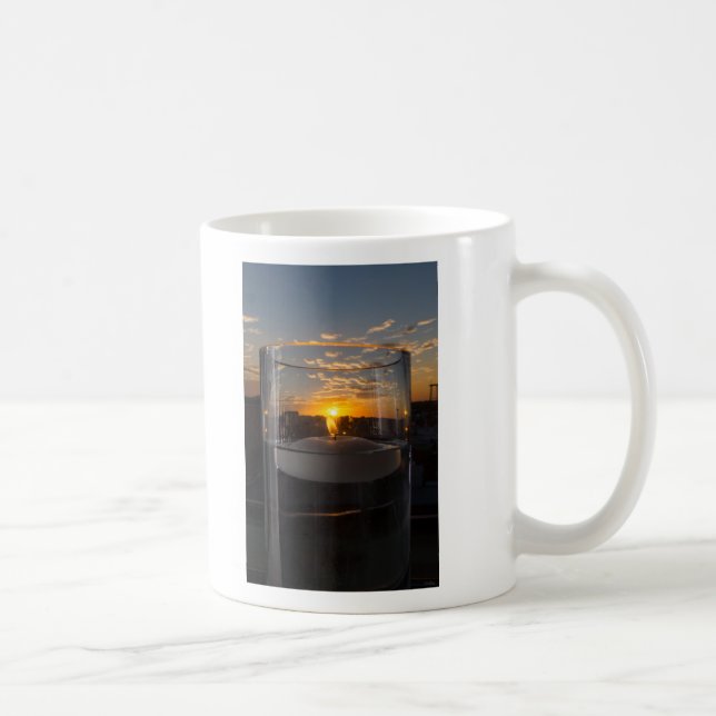 Mug Coucher de soleil à la lumière des bougies (Droite)