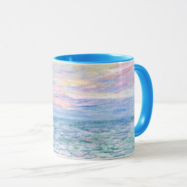 Mug Coucher de soleil à Pourville par Monet (Devant droit)