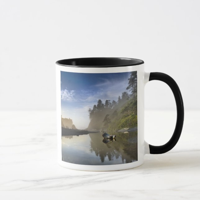Mug Coucher de soleil à Ruby Beach, Parc national Olym (Droite)