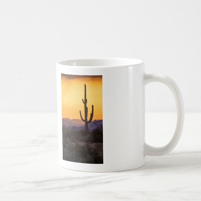 Mug Coucher de soleil à Scottsdale avant la tempête (Droite)