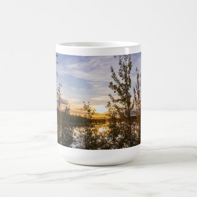 Mug Coucher de soleil automnal (Centre)