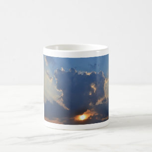 Mug Coucher de soleil avec formation Teacup Cloud par 