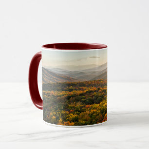 Mug Coucher de soleil d'automne   Caroline du Nord