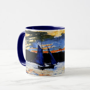 Mug Coucher de soleil de Gloucester par Winslow Homer