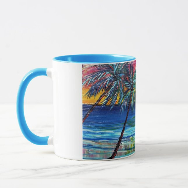 Mug Coucher de soleil de Kim (Gauche)