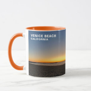 Mug Coucher de soleil de l'heure d'or - Venice Beach, 