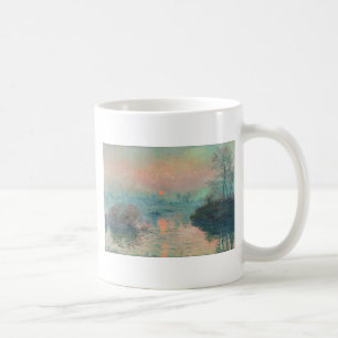 Mug Coucher de soleil de Monet sur la Seine Impression