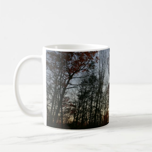 Mug Coucher de soleil de novembre (Gauche)