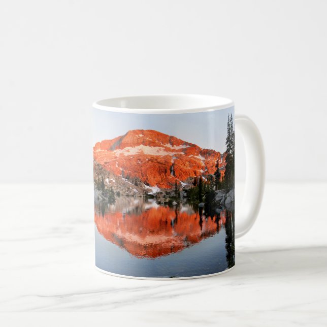 Mug Coucher de soleil du lac Lower Ottoway - Yosemite (Devant droit)