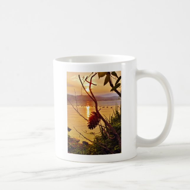 Mug Coucher de soleil du lac Pinecone (Droite)