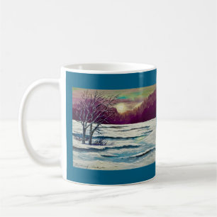 Mug Coucher de soleil en hiver