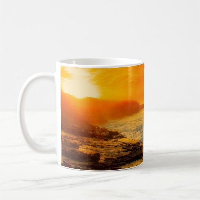 mug coucher de soleil île Bell (Gauche)