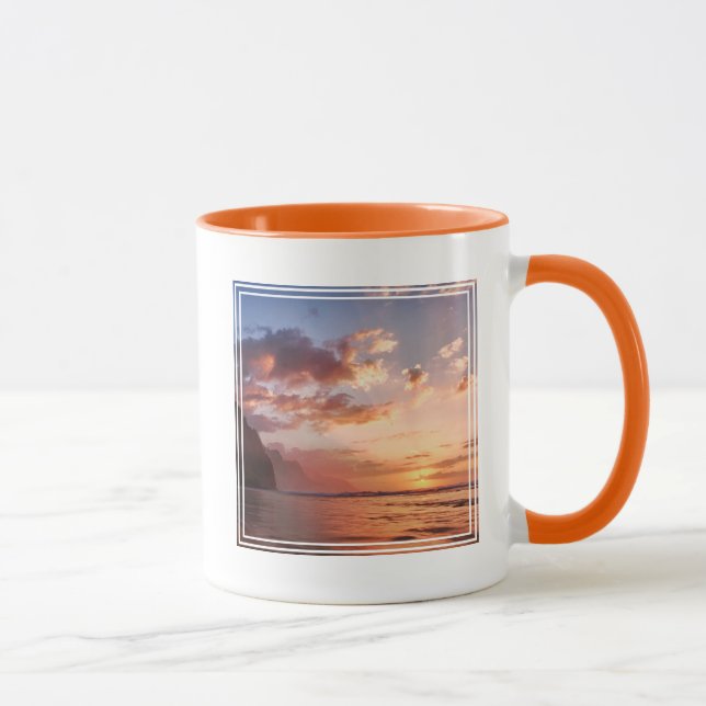 Mug Coucher de soleil le long de la côte de Kauai (Droite)