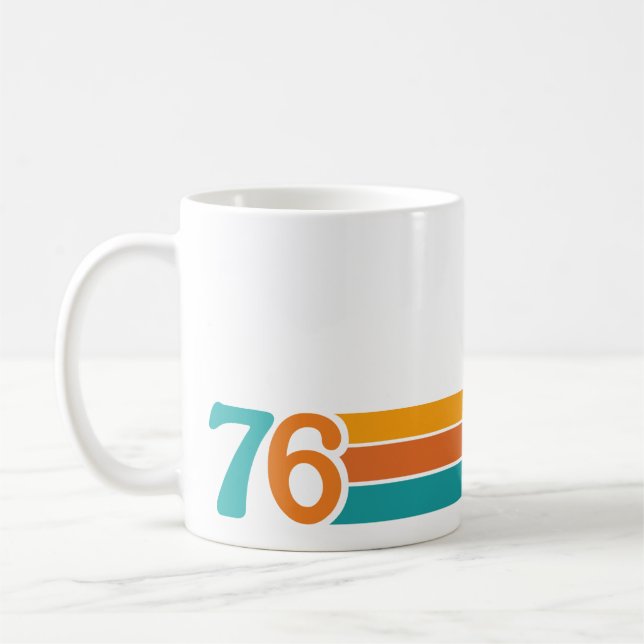 Mug Coucher de soleil rétro 76 (Gauche)