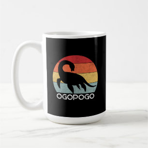 Mug Coucher de soleil rétrograde Ogopogo les années 70
