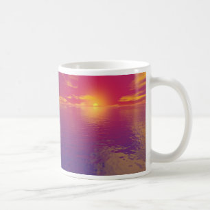 Mug Coucher de soleil rouge