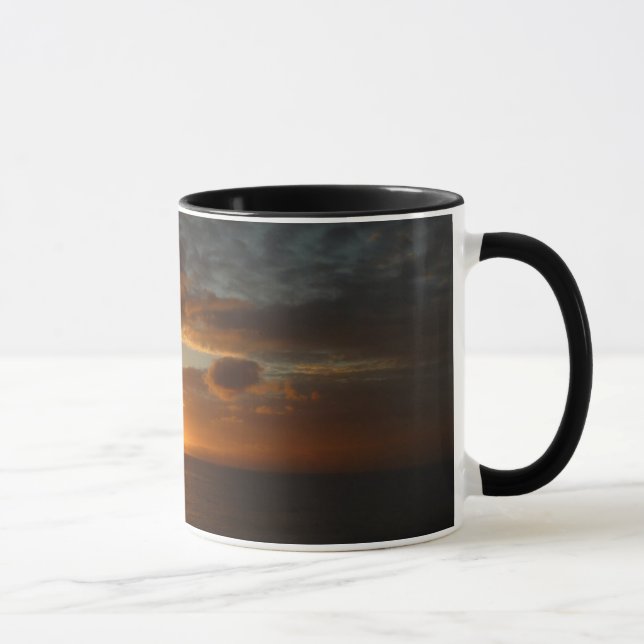 Mug Coucher de soleil sur la mer II (Droite)