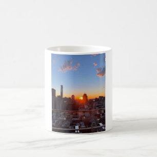Mug Coucher de soleil sur la skyline de New York City