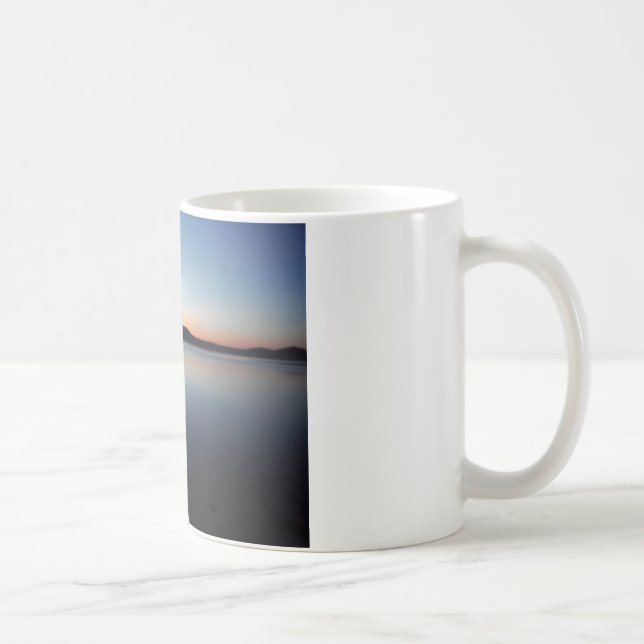 Mug Coucher de soleil sur le lac Arrowhead (Droite)