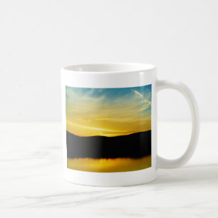 Mug Coucher de soleil sur le lac Mt Yellow