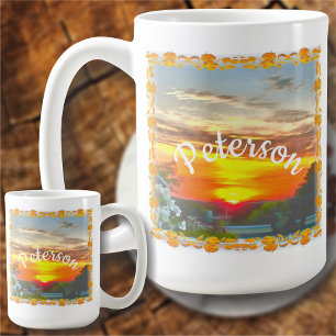 Mug Coucher de soleil sur le toit 2295
