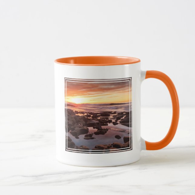 Mug Coucher de soleil sur les bassins de marée (Droite)