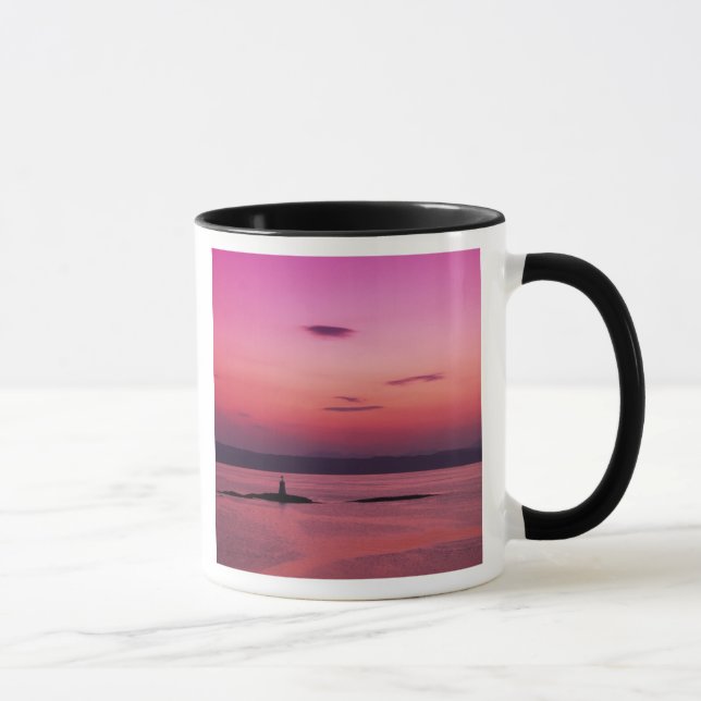 Mug Coucher de soleil sur l'île de Skye, depuis Mallai (Droite)