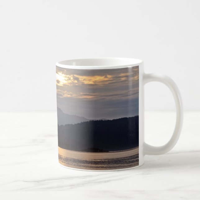 Mug Coucher de soleil sur l'océan (Droite)
