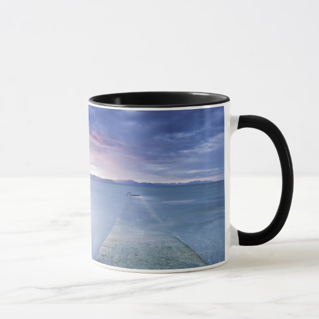 Mug Coucher du soleil au-dessus de baie de Dundalk (Droite)