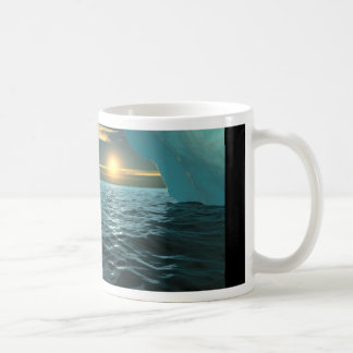 Mug Coucher du soleil au-dessus de glace