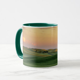 Mug Coucher du soleil au-dessus de l'état de
