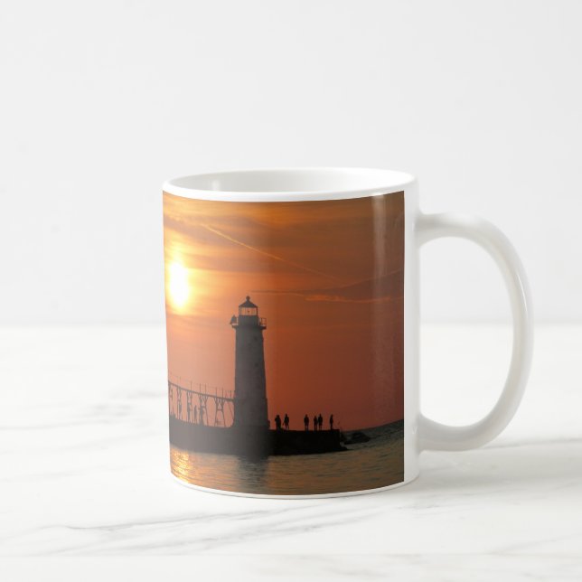 Mug Coucher du soleil au pilier (Droite)