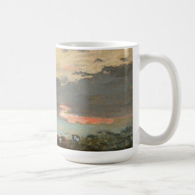 Mug Coucher du soleil, baie de Saco (Droite)