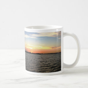 Mug Coucher du soleil, banc de sable de palétuvier,