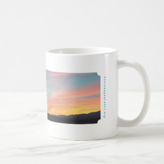 Mug Coucher du soleil de canyon de cerfs communs