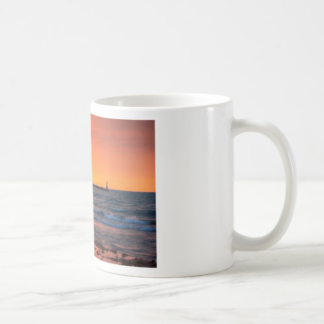 Mug Coucher du soleil de phare (Droite)
