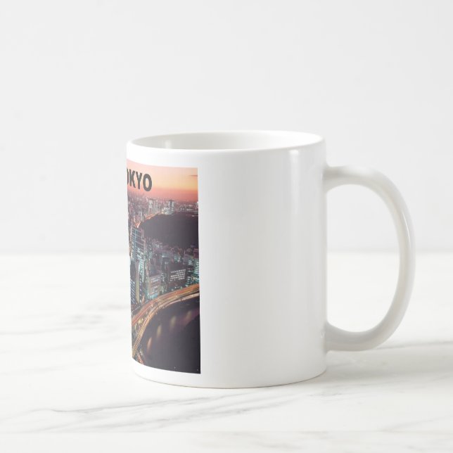 Mug Coucher du soleil de Tokyo Japon (St.K) (Droite)