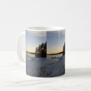 Mug Coucher du soleil d'hiver