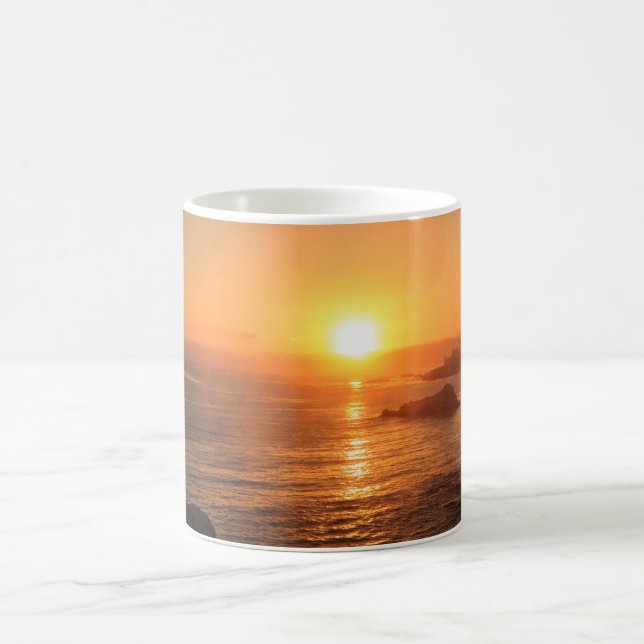 Mug Coucher du soleil d'or pour des instants spéciaux (Centre)