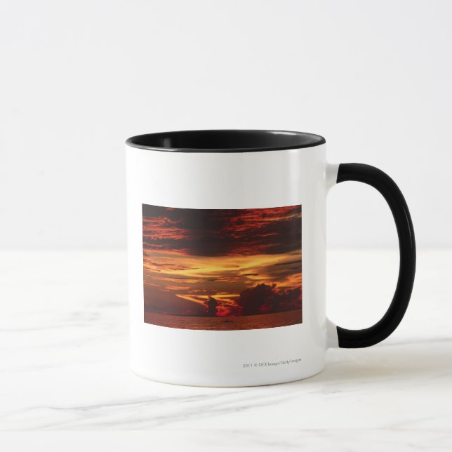 Mug Coucher du soleil en mer (Droite)