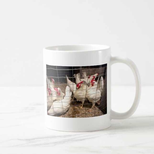 Mug Couches (poules et poulets) (Droite)