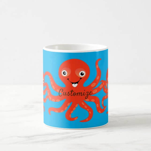 Mug Coucou rouge souriant Octopus Thunder_Cove (Centre)