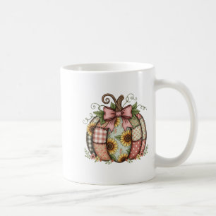 Mug Coudre maman Quilting Patchwork Citrouille Quilt F