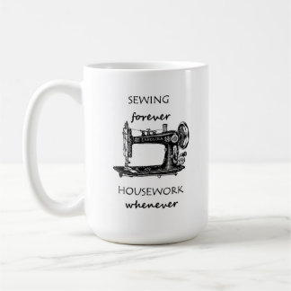 Mug Coudre pour toujours les travaux ménagers à chaque