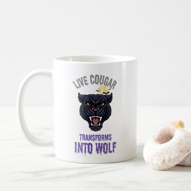 Mug cougar live  (Avec donut)